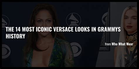 The 14 Most Iconic Versace Looks in Grammys History